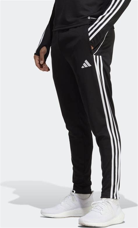 adidas sportbroek slim fit zwart heren|Adidas trainersbroek heren.